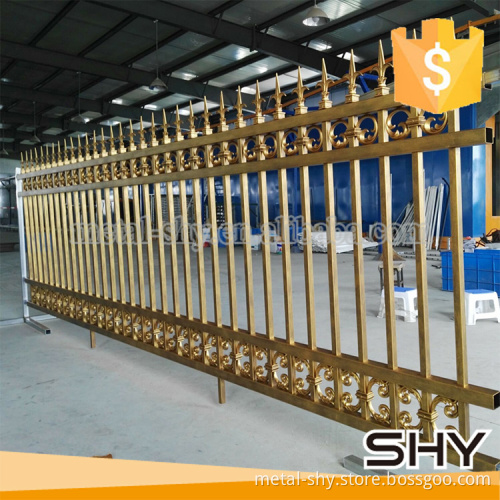 beautiful cast aluminum fence panels